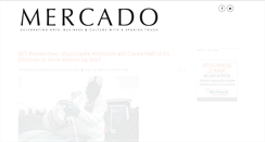 Desktop Screenshot of mercadonews.com