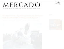 Tablet Screenshot of mercadonews.com